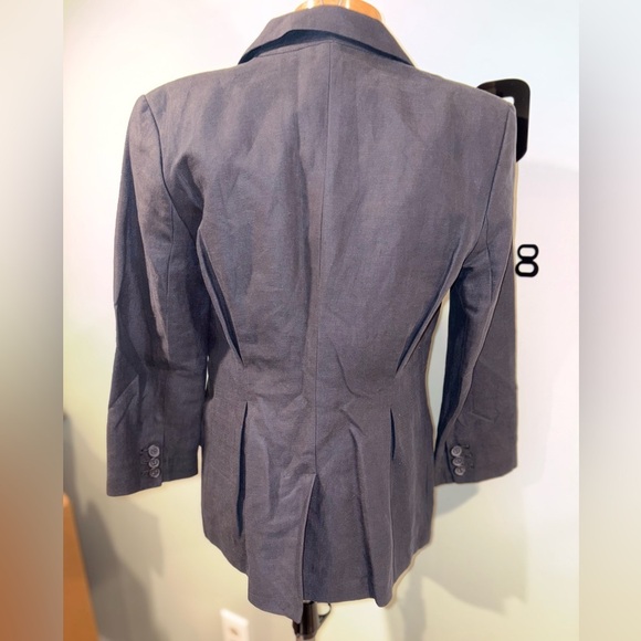 JOlE Lian Pleated Blazer Black - Picture 6 of 10